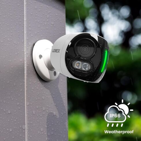 Lorex 4K 8MP IP Wired Dual Lens Add-On Outdoor Camera-Left Smart Serfor in Saudi Arabia
