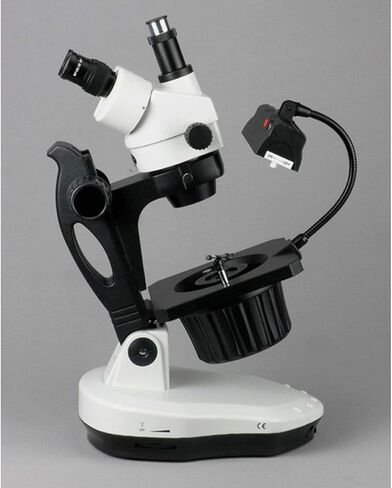 AMSCOPE GM400TZ-8M المجهر الرقمي الجيولوجي الجيولوجي التثريلي ، العدسة WH10X ، تكبير 3.5 × 90X ، 0.7 × 44X ، كاميرا الباروجين ، كاميرا البارين ، 8MP ، 8MP. in Saudi Arabia