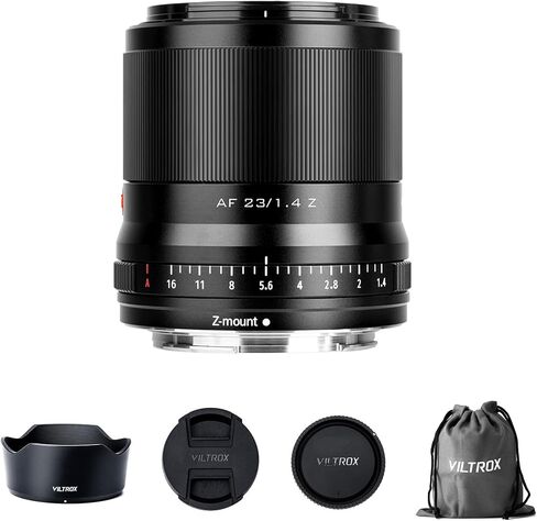 Viltrox 25mm f/1.7 Z-Mount APS-C عدسة 25 مم F1.7 التركيز التلقائي STM فتحة الفتحة الكبيرة متوافقة مع Nikon Z Mount Cameras Z5 in Saudi Arabia