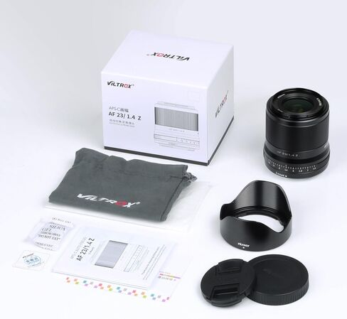 Viltrox 25mm f/1.7 Z-Mount APS-C عدسة 25 مم F1.7 التركيز التلقائي STM فتحة الفتحة الكبيرة متوافقة مع Nikon Z Mount Cameras Z5 in Saudi Arabia