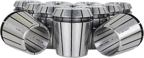 12Pcs ER40 Collets with Common Size 1/8 3/16 1/4 5/16 3/8 1/2 5/8 3/4 1 1-1/16 1-1/8 in Saudi Arabia