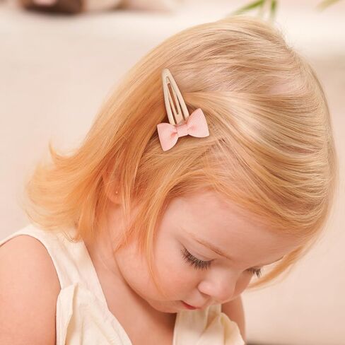 20pcs أقواس الشعر مقاطع للفتيات الصغيرات ، 2 بوصة الشريط Grosgrain غير المعدني للمعادن ملونة أقواس الشعر barrettes للنساء الفتيات الصغار أطفال (10 ألوان) in Kuwait