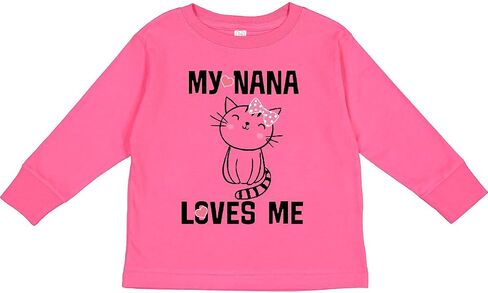 inktastic my nana loves me toddler toddler t-shirt t-shirt in Saudi Arabia