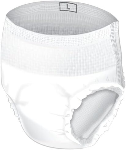 Presto Classic Plus Incontinence Underwear, Unisex Large, 45-58 Inch, White, 18 Count in Saudi Arabia