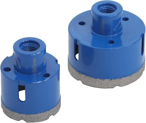 Wflnhb 8 PCS M14 ثقب الماس الماسي الماسي المنشار بتثبت بتات بتناسب لتناسب الزجاج الصلب بلاستيك رخام. in Saudi Arabia