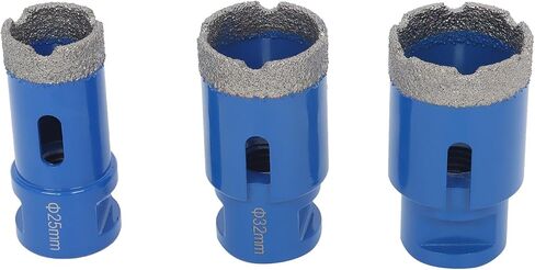 Wflnhb 8 PCS M14 ثقب الماس الماسي الماسي المنشار بتثبت بتات بتناسب لتناسب الزجاج الصلب بلاستيك رخام. in Saudi Arabia