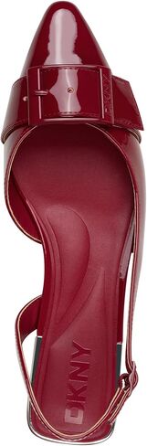 DKNY Women's Clemma Slingback Loafer Mule مع تفاصيل الحزام الصندل الكعب in Kuwait