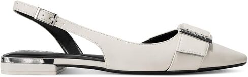DKNY Women's Clemma Slingback Loafer Mule مع تفاصيل الحزام الصندل الكعب in Kuwait