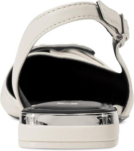 DKNY Women's Clemma Slingback Loafer Mule مع تفاصيل الحزام الصندل الكعب in Kuwait