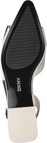 DKNY Women's Clemma Slingback Loafer Mule مع تفاصيل الحزام الصندل الكعب in Kuwait