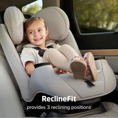 Maxi-Cosi Pria All-in-One Convertible Car Seat, Infant to Toddler Car Seat, Easy-Install Harness, Machine-Washable Cover, 5-100 lbs, Sea Shadow in Saudi Arabia