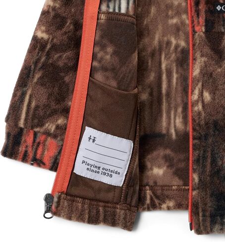 Columbia Youth Zing III Fleece, Tobacco Deschutrees, 18/24 in Saudi Arabia