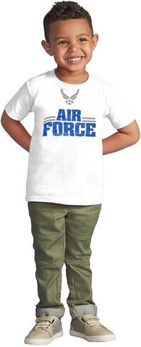 مسؤول سلاح الجو الأمريكي USAF Wings Logo Toddler Boy Girl T Shirt in Saudi Arabia