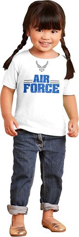 مسؤول سلاح الجو الأمريكي USAF Wings Logo Toddler Boy Girl T Shirt in Saudi Arabia