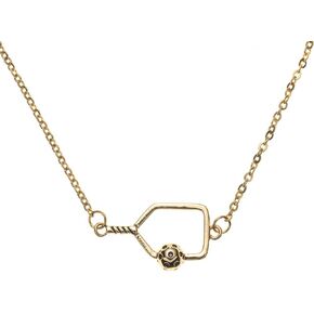 Pickleball Paddle Pendant Necklace - Pickleball Jewelry, Pickleball Gifts For Women, Pickleball Player Gift