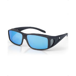 FIMILU 2 Pack Fit Over Sunglasses for Men Women, Polarized UV400 Protection Wrap Around Sunglasses