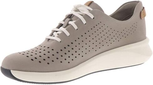 Clarks Un Rio Tie Sneaker, Stone Nubuck, 9 W in Saudi Arabia