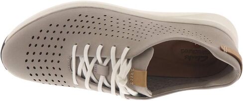 Clarks Un Rio Tie Sneaker, Stone Nubuck, 9 W in Saudi Arabia