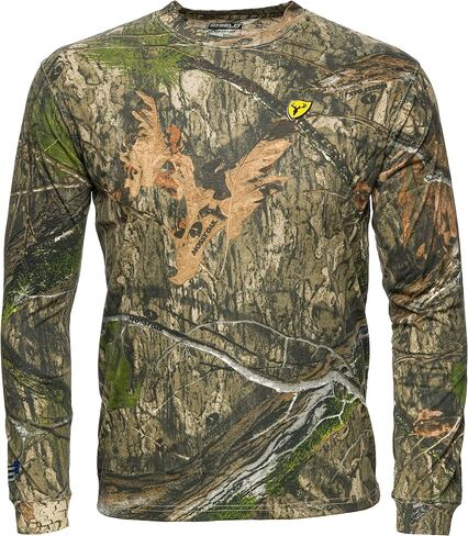 SCENTBLOCKER Scent Blocker Fused Cotton Lightweight Long-Sleeve Shirt, Camo Hunting Clothes in Saudi Arabia