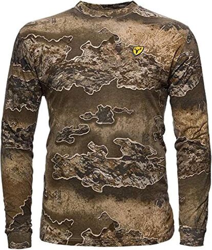 SCENTBLOCKER Scent Blocker Fused Cotton Lightweight Long-Sleeve Shirt, Camo Hunting Clothes in Saudi Arabia