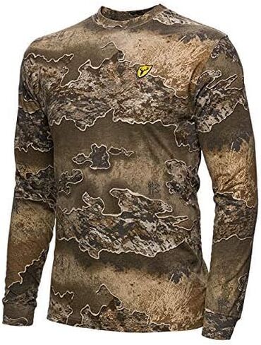 SCENTBLOCKER Scent Blocker Fused Cotton Lightweight Long-Sleeve Shirt, Camo Hunting Clothes in Saudi Arabia