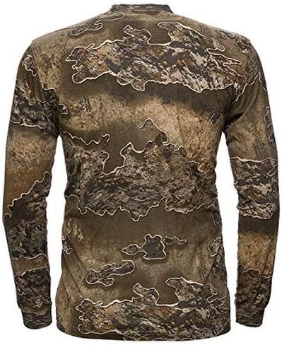 SCENTBLOCKER Scent Blocker Fused Cotton Lightweight Long-Sleeve Shirt, Camo Hunting Clothes in Saudi Arabia