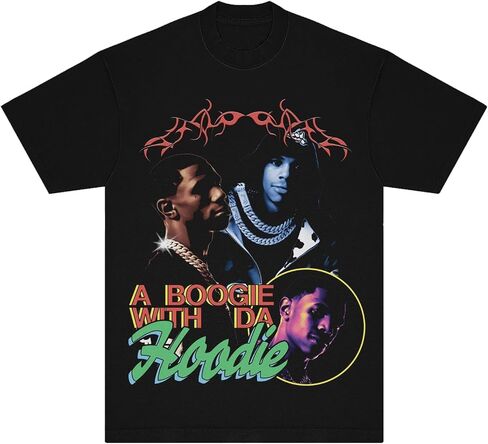 تي شيرت A Boogie Wit Da هوديي ثلاثي بورتريه in Saudi Arabia