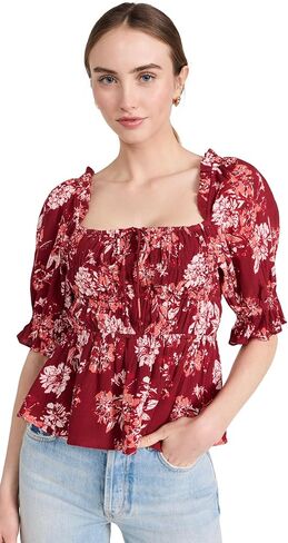 بلوزة Playa Lucila للسيدات برقبة مربعة in Kuwait