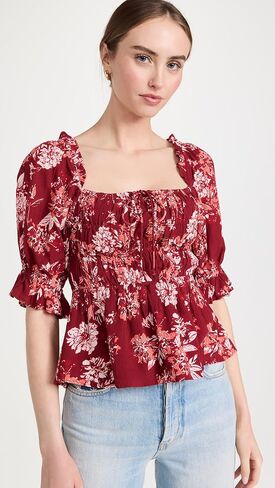 بلوزة Playa Lucila للسيدات برقبة مربعة in Kuwait