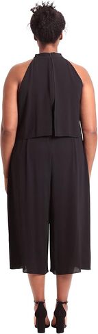 London Times womens Mock Neck Halter Jumpsuit in Saudi Arabia