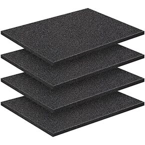 Amylove 16 x 12 x 0.5 Polyurethane Foam Sheet Foam Pad for Case Packing Toolbox Storage and Crafts (4 Pcs) in Kuwait