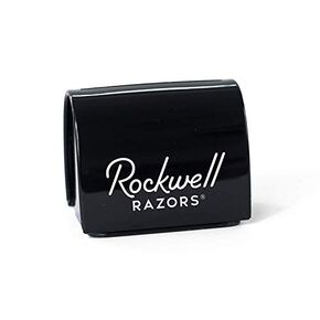 Rockwell Razors 6C White Chrome Double-Edge Safety Razor for Men and Women with 6 Adjustable Shave Settings and 5 Fully Recyclable Eco Razor Blades
