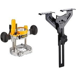 DEWALT Plunge Base For Compact Router, Steel Rods for Smooth Plunge Stroke (DNP612)