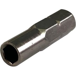 Screwdriver Bit Adapter,6.35mm 1/4" Insert Bit Adapter to 4mm Bit Hex Holder,Nickel-Coated Screwdriver Accessories