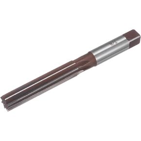 uxcell 1" Hand Reamer H8 Accuracy Alloy Tool Steel 8 Flutes Straight Shank Milling Cutter Tool