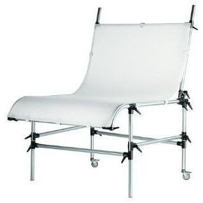 Manfrotto 220PSL Still Life Table without Plexi Cover - Special Order Only (Silver)