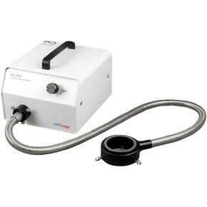 AmScope HL150-AR Microscope Halogen Fiber Optic Ring Illuminator 150W
