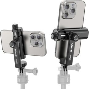Action Camera Mount Phone Holder - UALNZI MA28 Action Camera Adapter Cold Shoe Phone Mount Compatible with Gopro DJI Tripod/Selfie Stick/Handle/Accessoies Mount Adapter