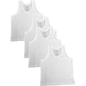 Baby Cotton Sleeveless Undershirt, Unisex Tanktop for Newborn, Infant and Toddler