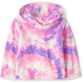 The Children's Place Baby Toddler Girl Warm Fleece Hooded Pullover in Kuwait