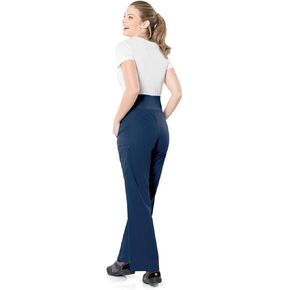 Urbane Women's 5 Pocket, Modern Tailored Fit Maternity Waist Medical Scrub Pants 9399