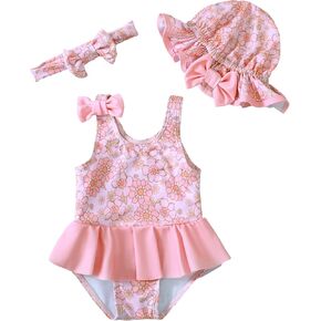 Saeaby طفل رضيع فتاة ملابس السباحة تكدرت بيكيني Tankini ملابس السباحة الرضع ملابس السباحة قطعة واحدة للفتيات