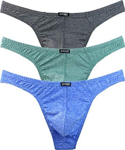 iKingsky Men's Thong Underwear Soft Stretch T-back Mens Underwear in Saudi Arabia