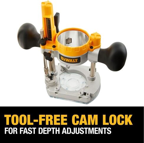 DEWALT Plunge Base For Compact Router, Steel Rods for Smooth Plunge Stroke (DNP612) in Saudi Arabia