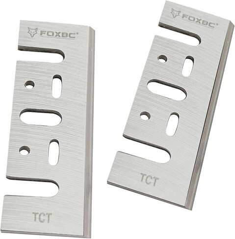 FOXBC 3-1/4 Inch Tungsten‑Carbide Planer Blades Replacement for Makita, DeWalt, Bosch, Ryobi and Most Hand-Held Planer - 2 Sets in Saudi Arabia