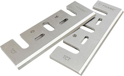 FOXBC 3-1/4 Inch Tungsten‑Carbide Planer Blades Replacement for Makita, DeWalt, Bosch, Ryobi and Most Hand-Held Planer - 2 Sets in Saudi Arabia