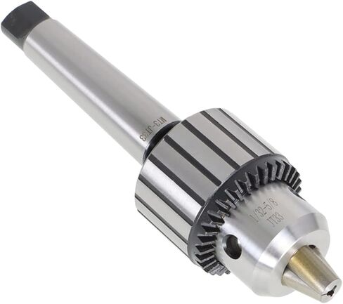 1/32-5/8 MT3-JT33 Heavy Duty Drill Chuck with Drill Chuck Tightening Key Fit for CNC Lathe Milling Drill Machine in Saudi Arabia