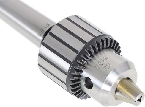 1/32-5/8 MT3-JT33 Heavy Duty Drill Chuck with Drill Chuck Tightening Key Fit for CNC Lathe Milling Drill Machine in Saudi Arabia