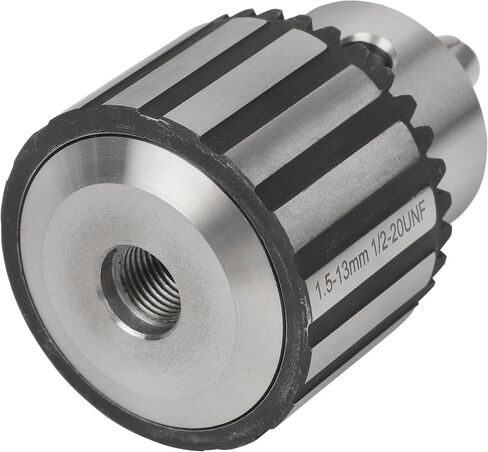 Heavy Duty 1/2-20UNF Drill Chuck for 1/2-20UNF Thread Spindle,with 1/4" Hex Shank, SDS Plus Shank Quick Conversion Adapt and K32 Chuck Jaw Tightening Key (1/16"-1/2" Capacity) in Saudi Arabia