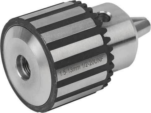 Heavy Duty 1/2-20UNF Drill Chuck for 1/2-20UNF Thread Spindle,with 1/4" Hex Shank, SDS Plus Shank Quick Conversion Adapt and K32 Chuck Jaw Tightening Key (1/16"-1/2" Capacity) in Saudi Arabia